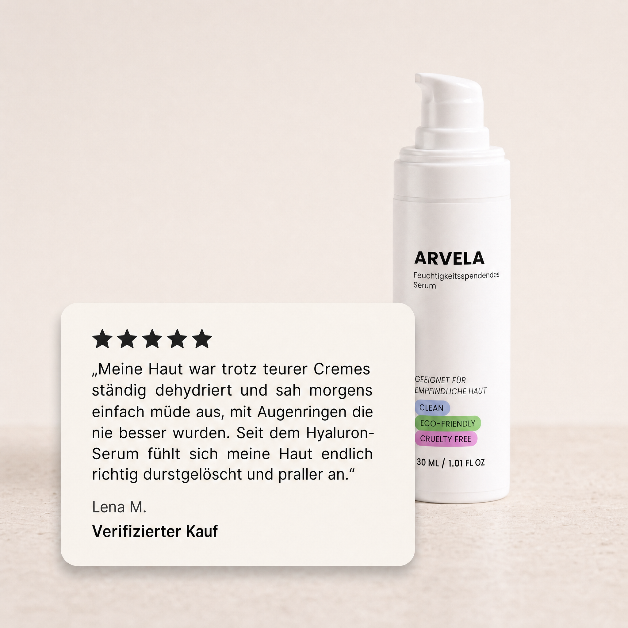 ARVELA Hyaluron-Serum